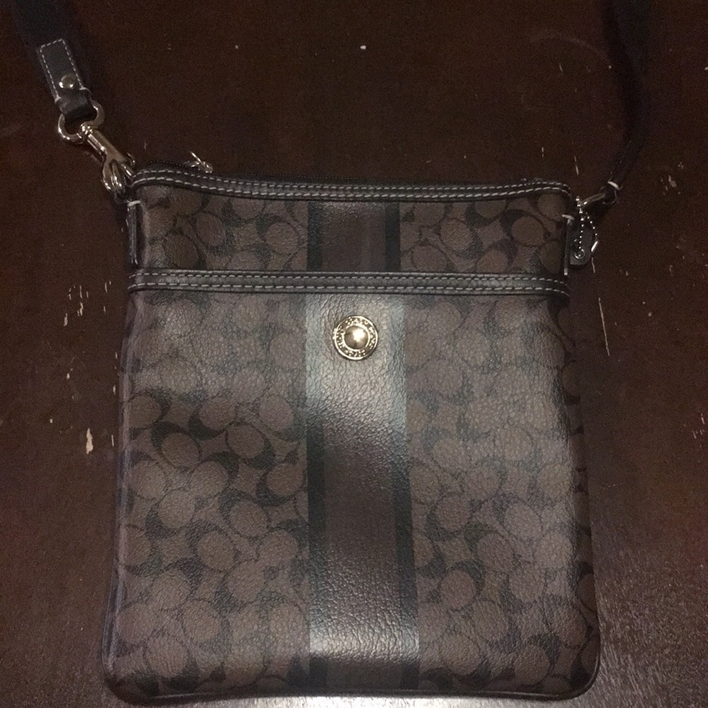 Coach Monogram Shoulder Bag